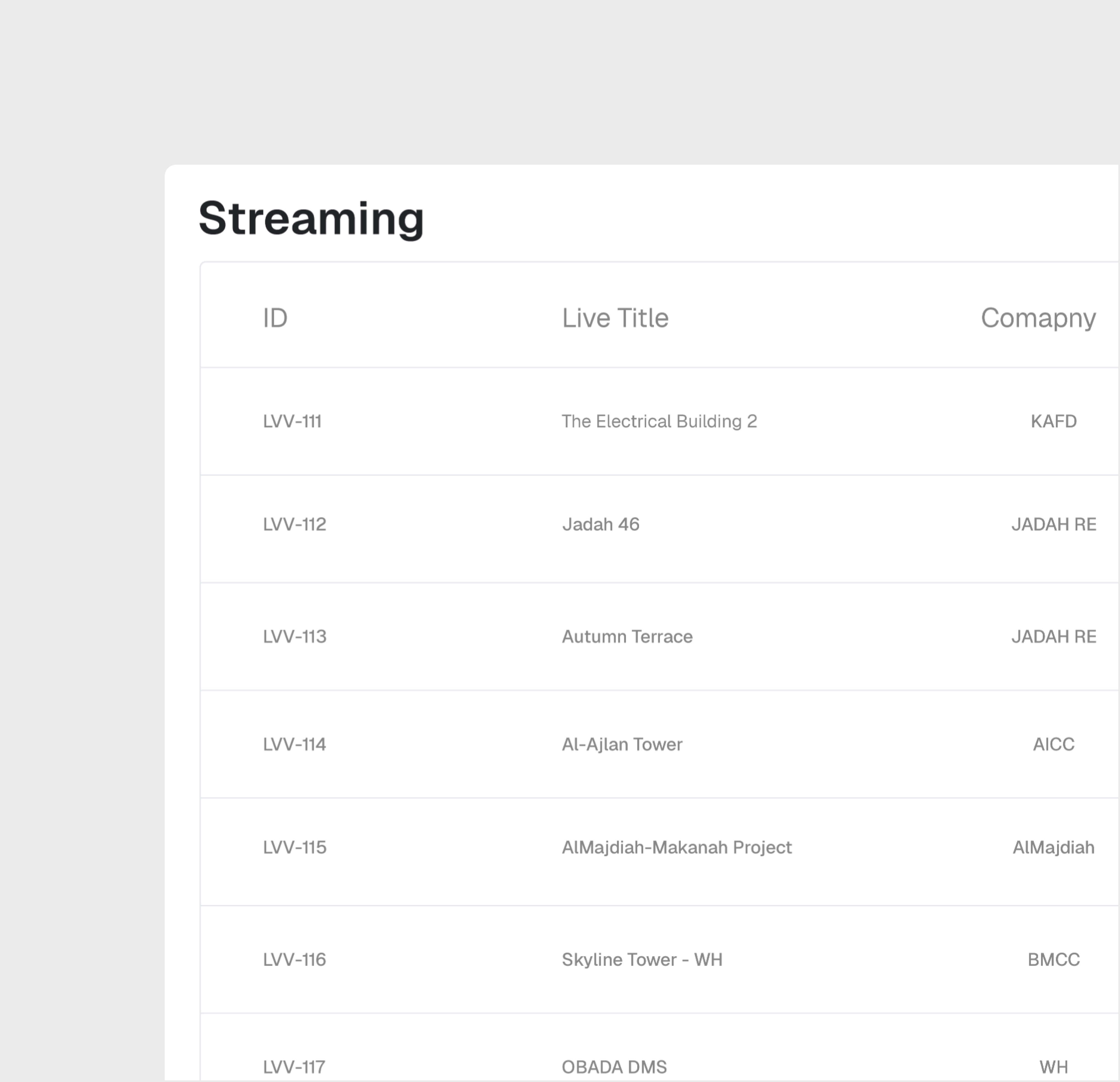 Запись трансляций