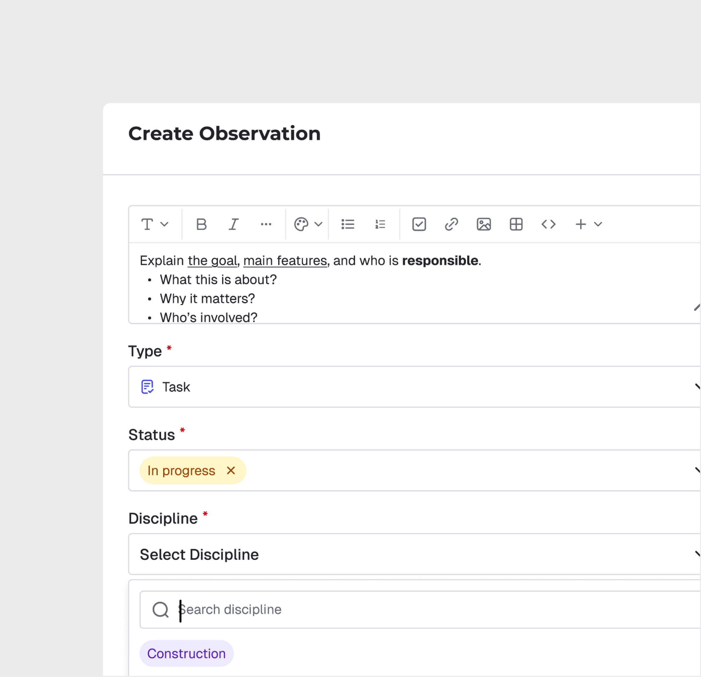 Категоризация замечаний