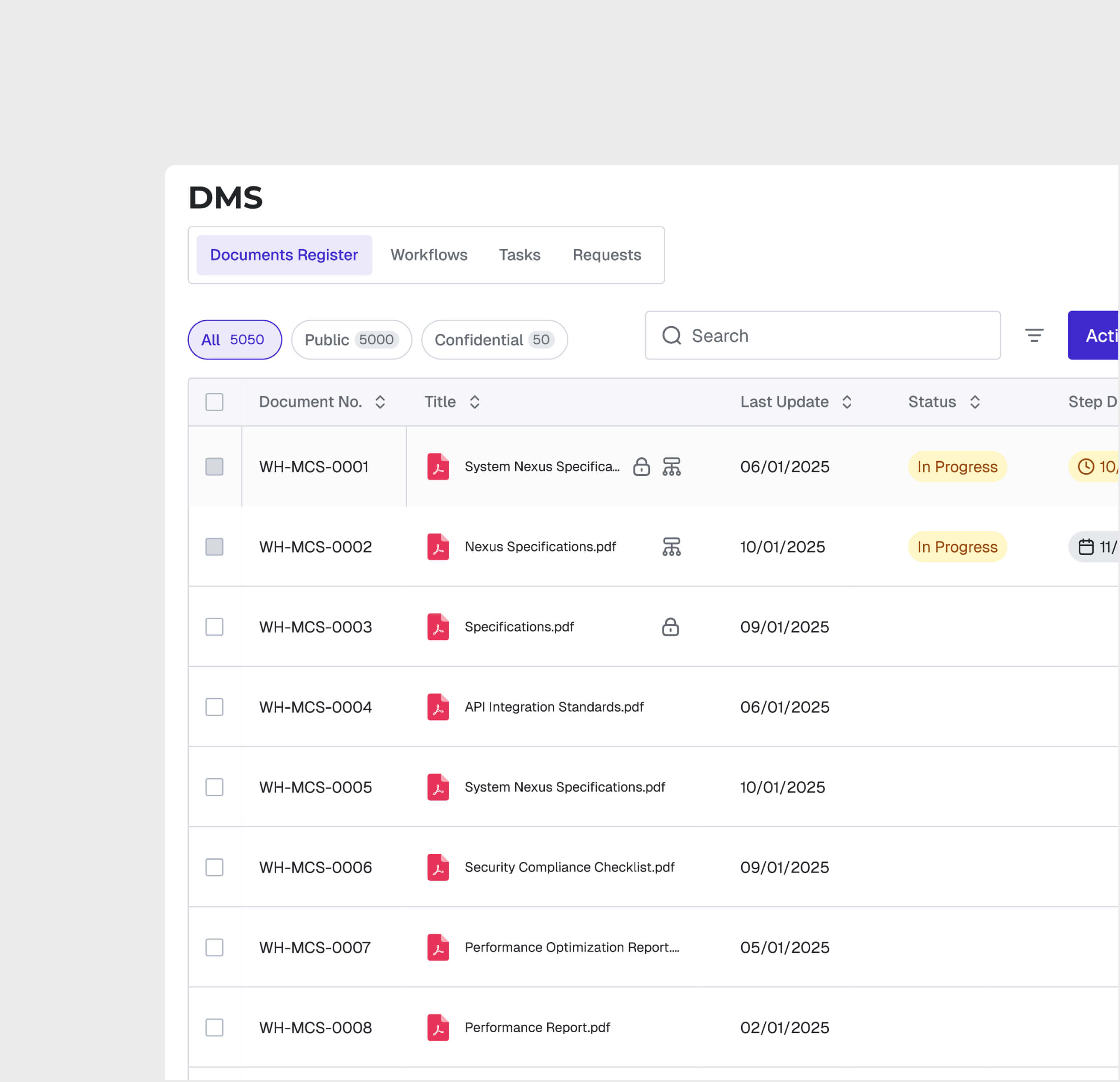 Единый архив документации