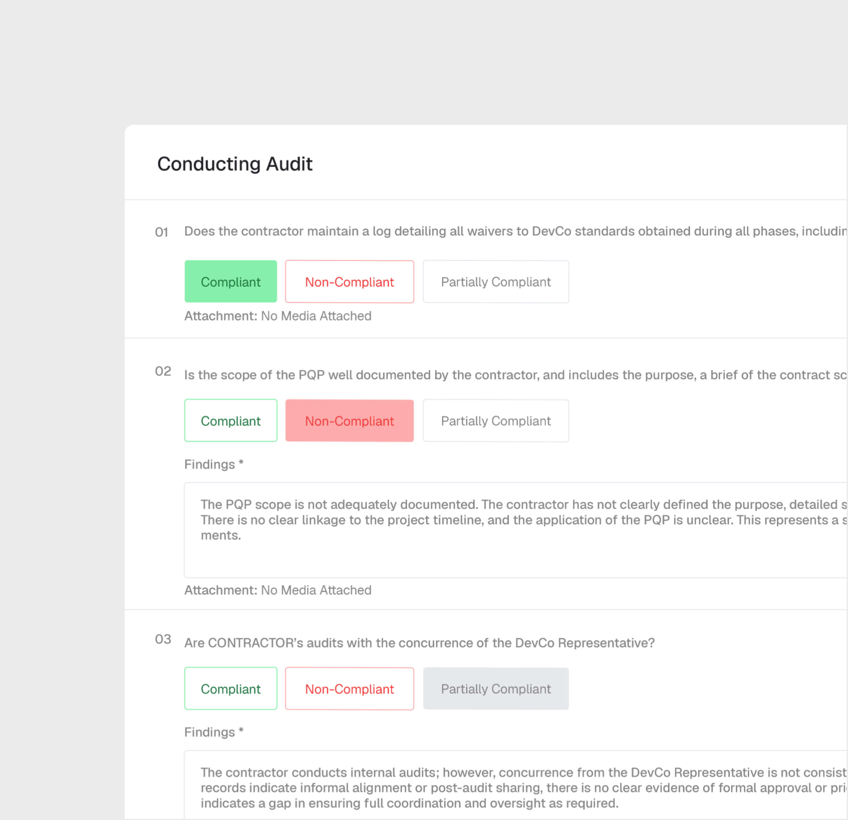 Управление замечаниями