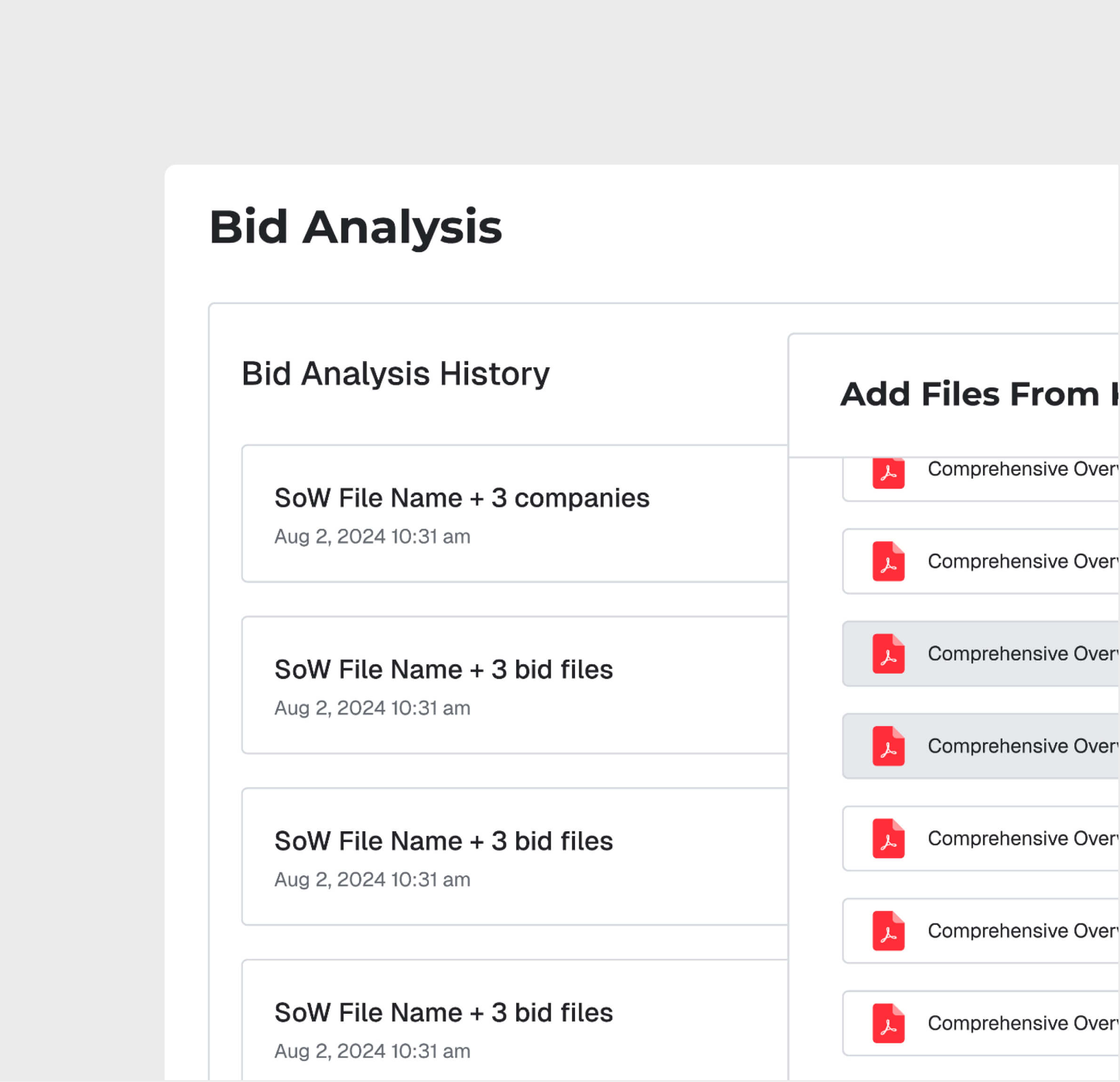 ИИ-модуль оценки тендерных предложений