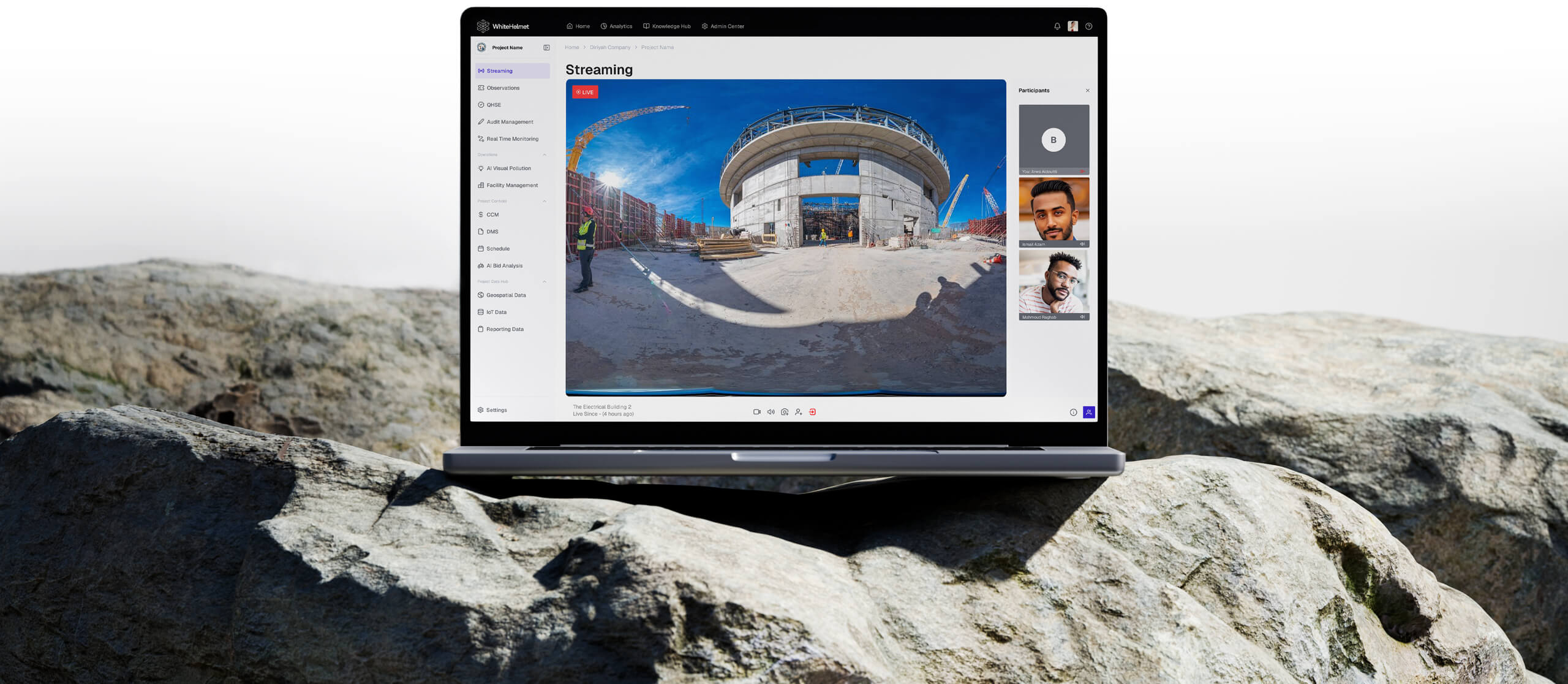 Онлайн-визиты на стройплощадку (LVV)